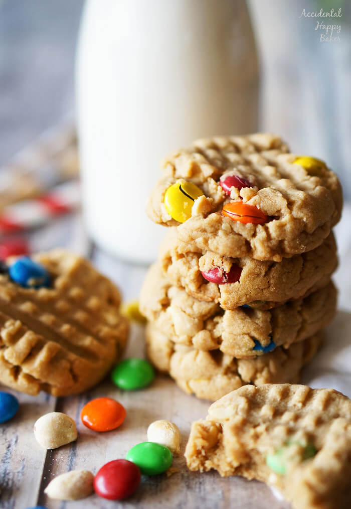 Chunky-PeanutButter-Cookies